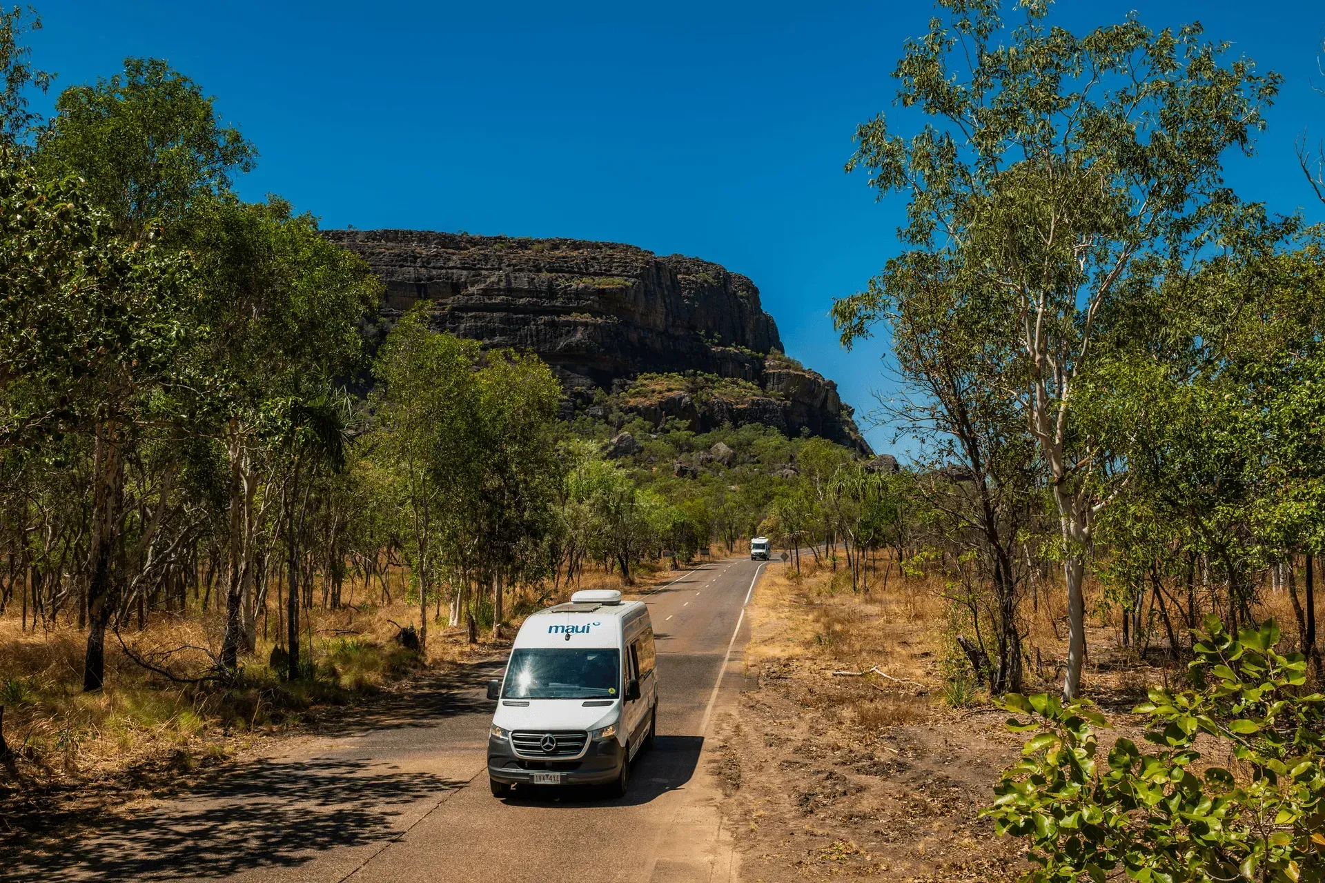 Dundee Adventure Travel | The Complete Guide to Campervan Hire Family on a road trip in a modern campervan