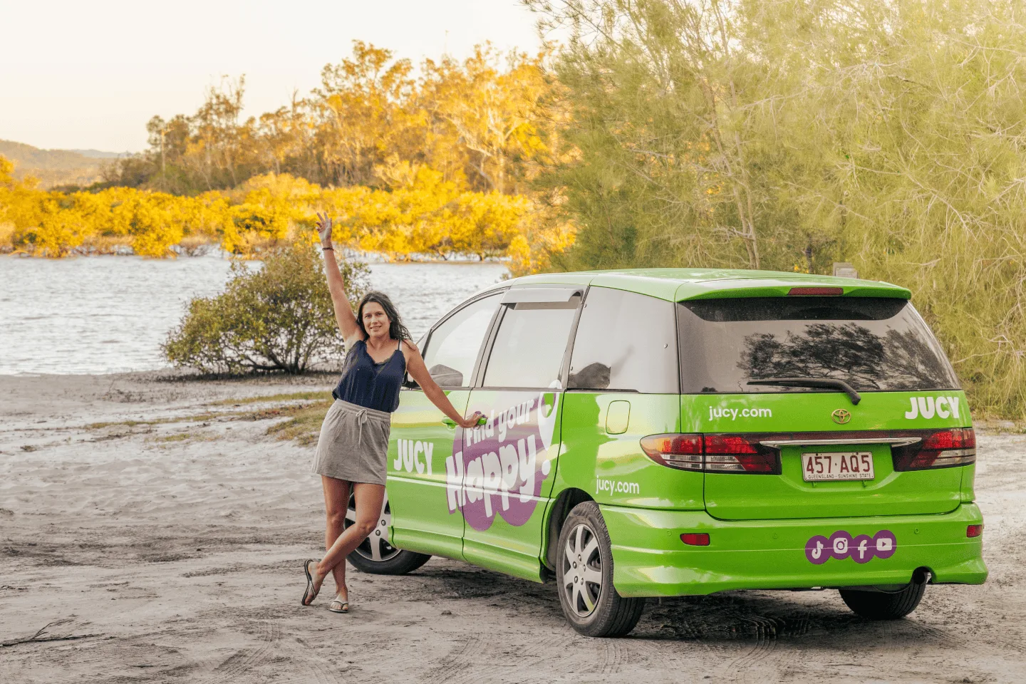 Dundee Adventure Travel | The Complete Guide to Campervan Hire Jucy Budget Camper for budget travel